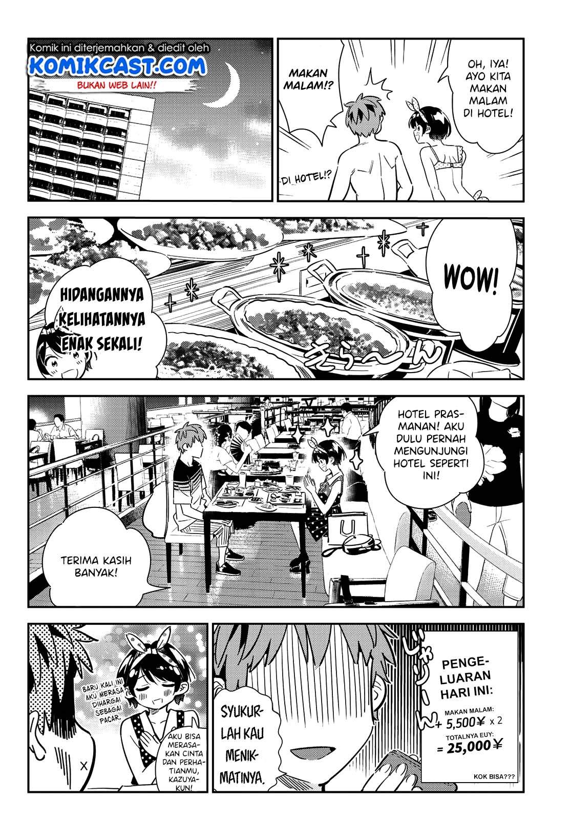 Kanojo, Okarishimasu Chapter 141 Bahasa Indonesia