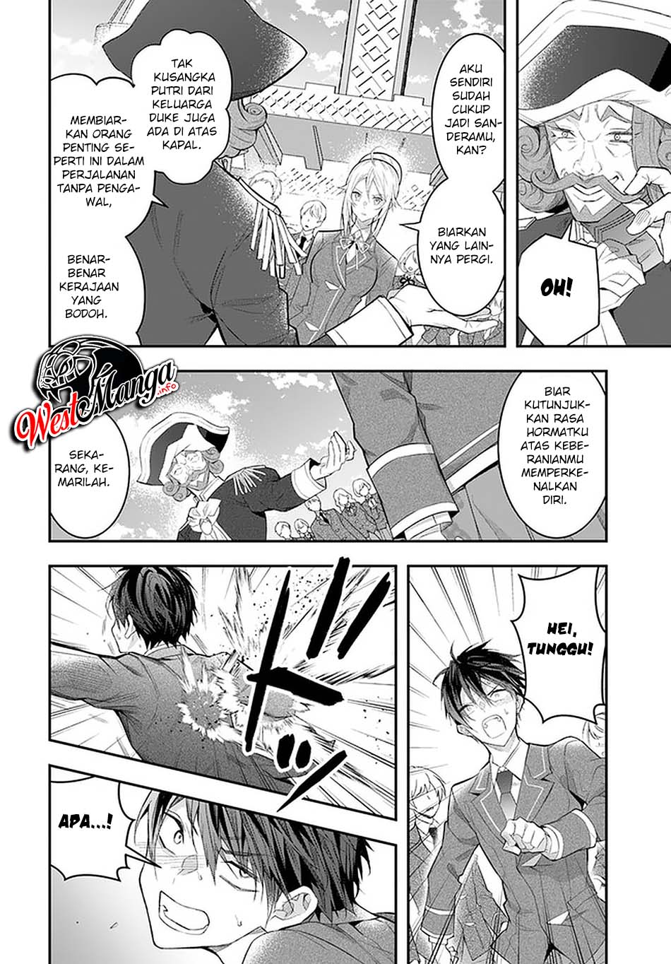 Otome Game Sekai wa Mob ni Kibishii Sekai Desu Chapter 28 Bahasa Indonesia