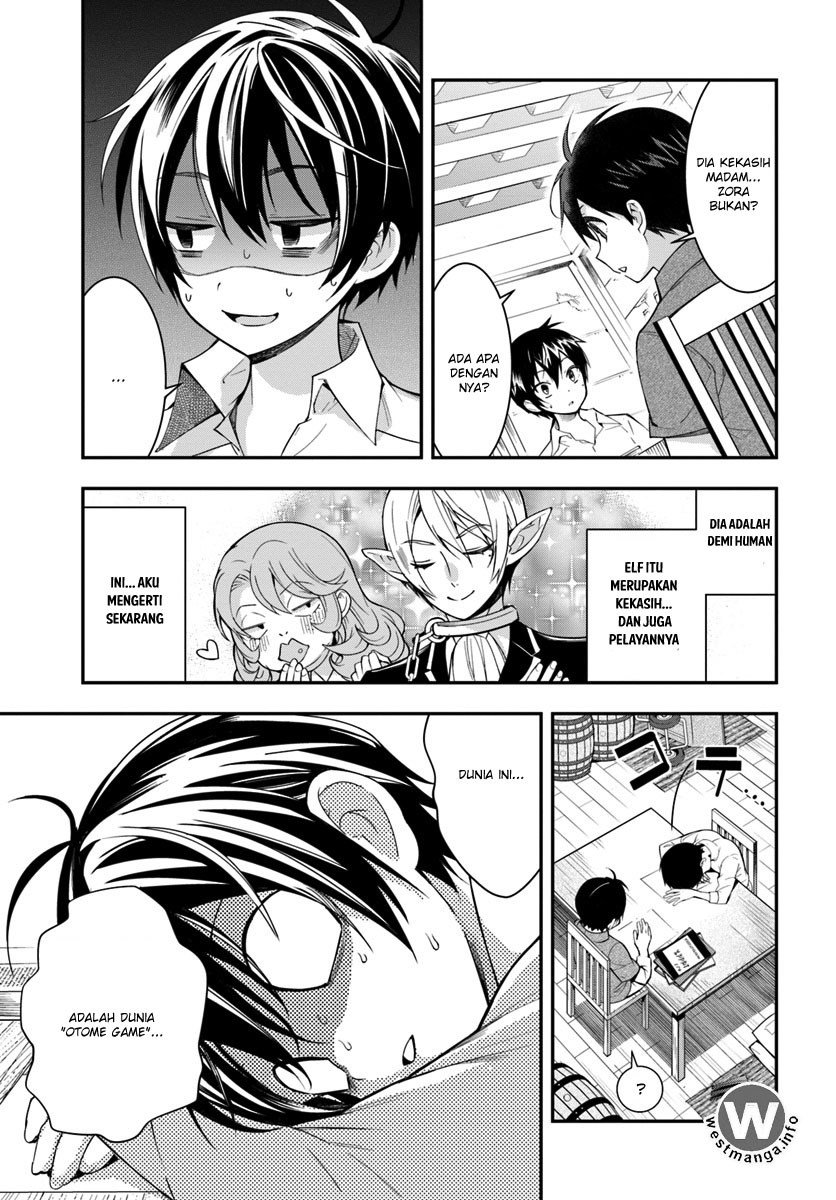 Otome Game Sekai wa Mob ni Kibishii Sekai Desu Chapter 01 Bahasa Indonesia