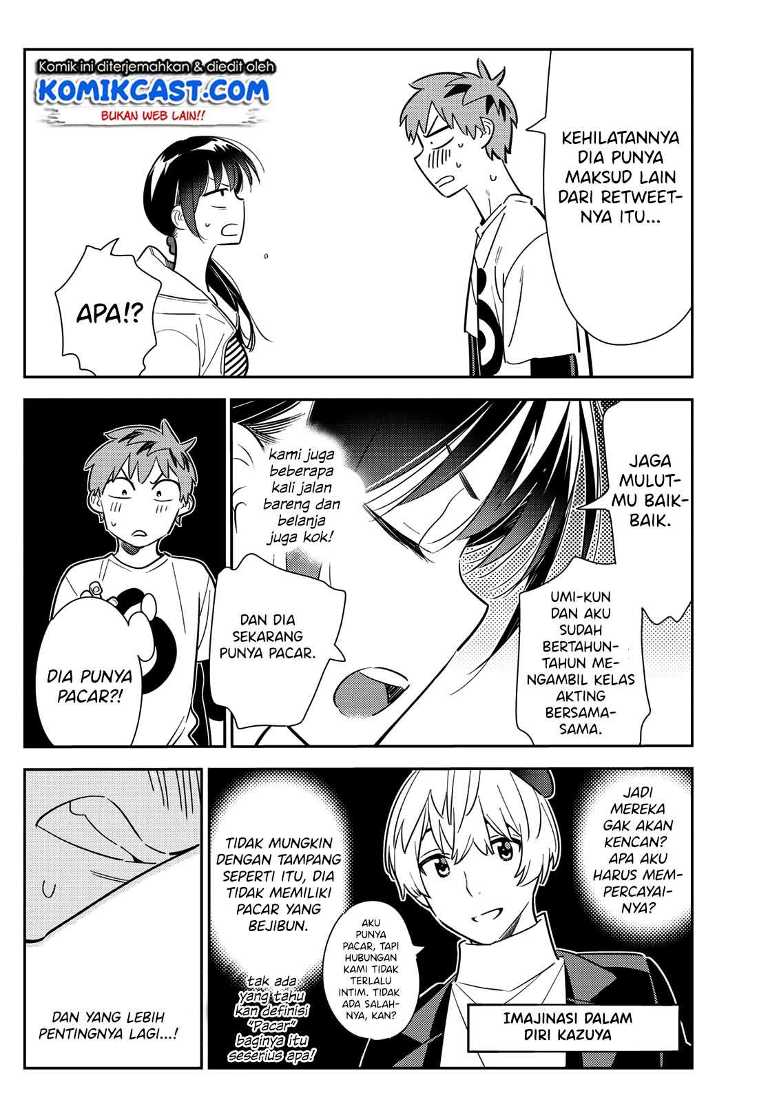 Kanojo, Okarishimasu Chapter 124 Bahasa Indonesia