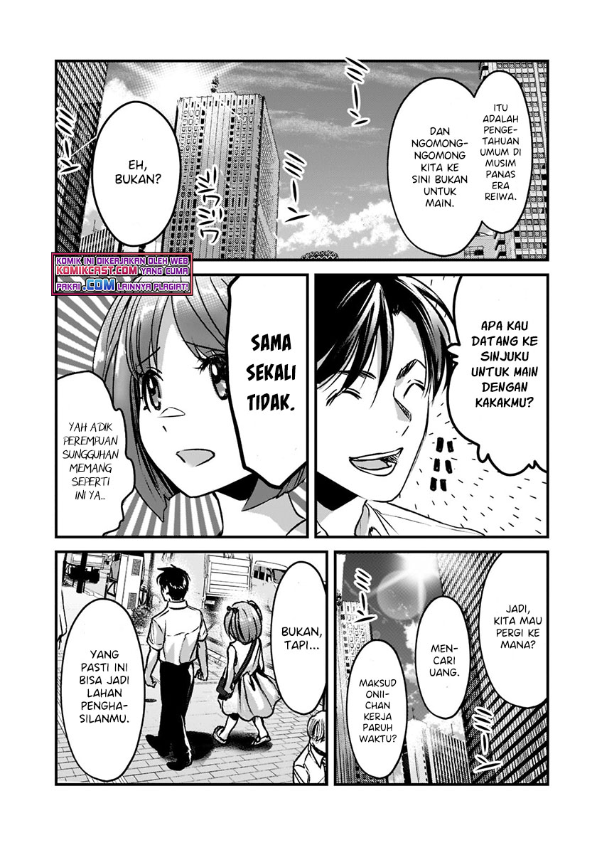 It’s Fun Having a 300,000 yen a Month Job Welcoming Home an Onee-san Who Doesn’t Find Meaning in a Job That Pays Her 500,000 yen a Month Chapter 18.2 Bahasa Indonesia