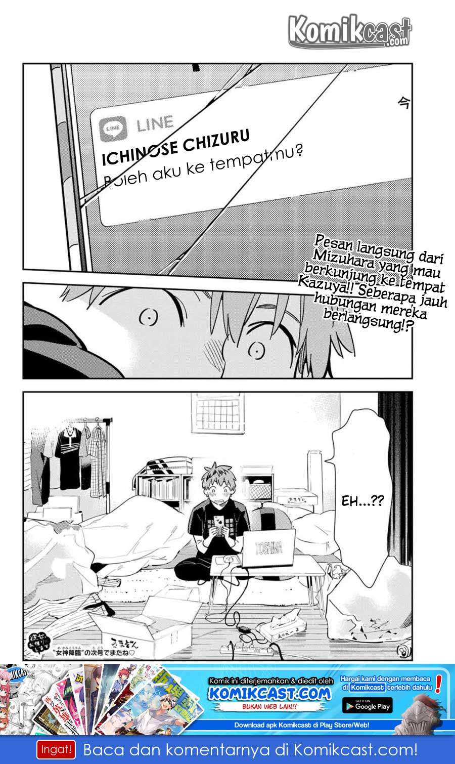 Kanojo, Okarishimasu Chapter 106 Bahasa Indonesia