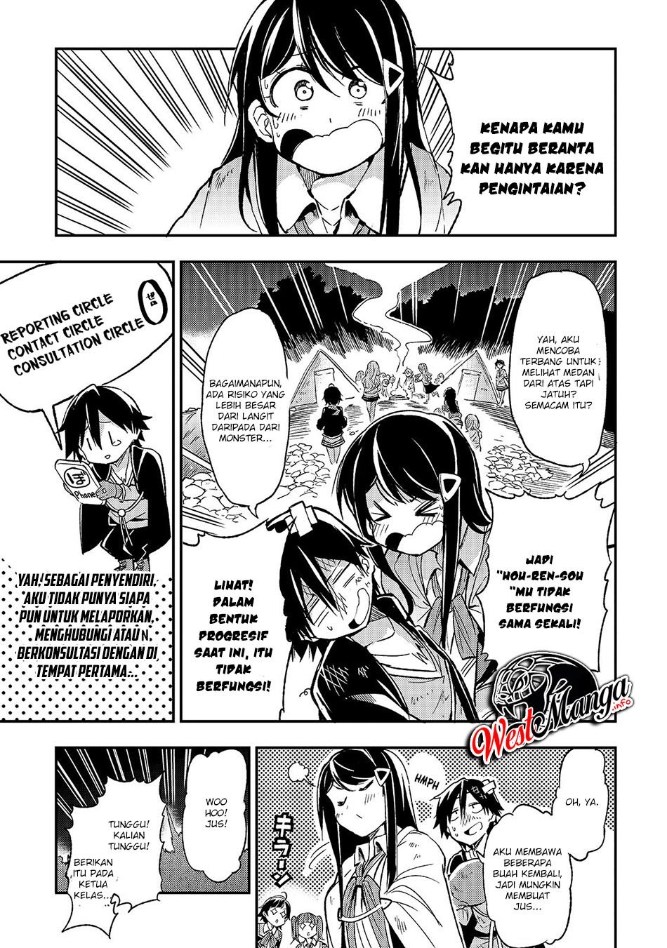 Hitoribocchi no Isekai Kouryaku Chapter 15 Bahasa Indonesia