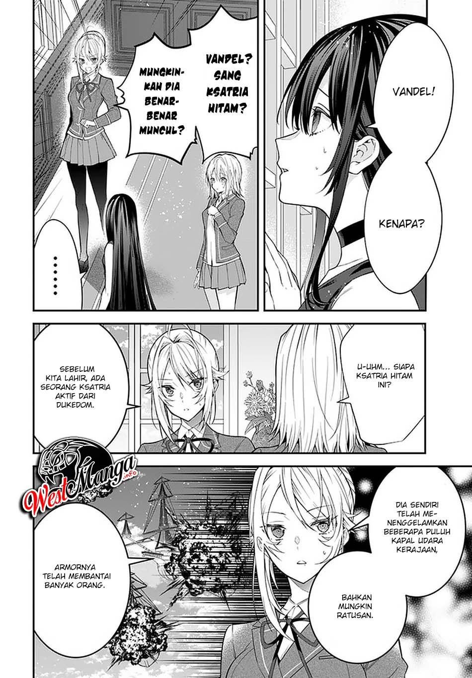 Otome Game Sekai wa Mob ni Kibishii Sekai Desu Chapter 34 Bahasa Indonesia