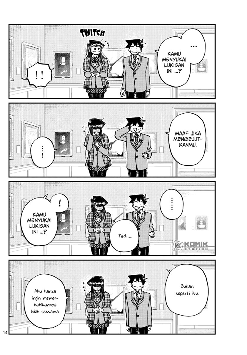 Komi-san wa Komyushou Desu. Chapter 283 Bahasa Indonesia