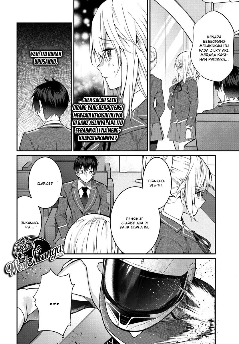 Otome Game Sekai wa Mob ni Kibishii Sekai Desu Chapter 19 Bahasa Indonesia