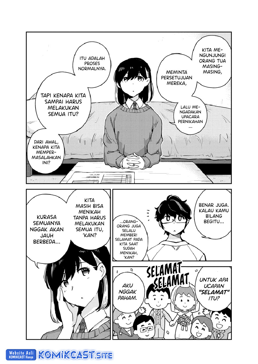 Kekkon Surutte, Hontou Desu Ka? Chapter 89 Bahasa Indonesia