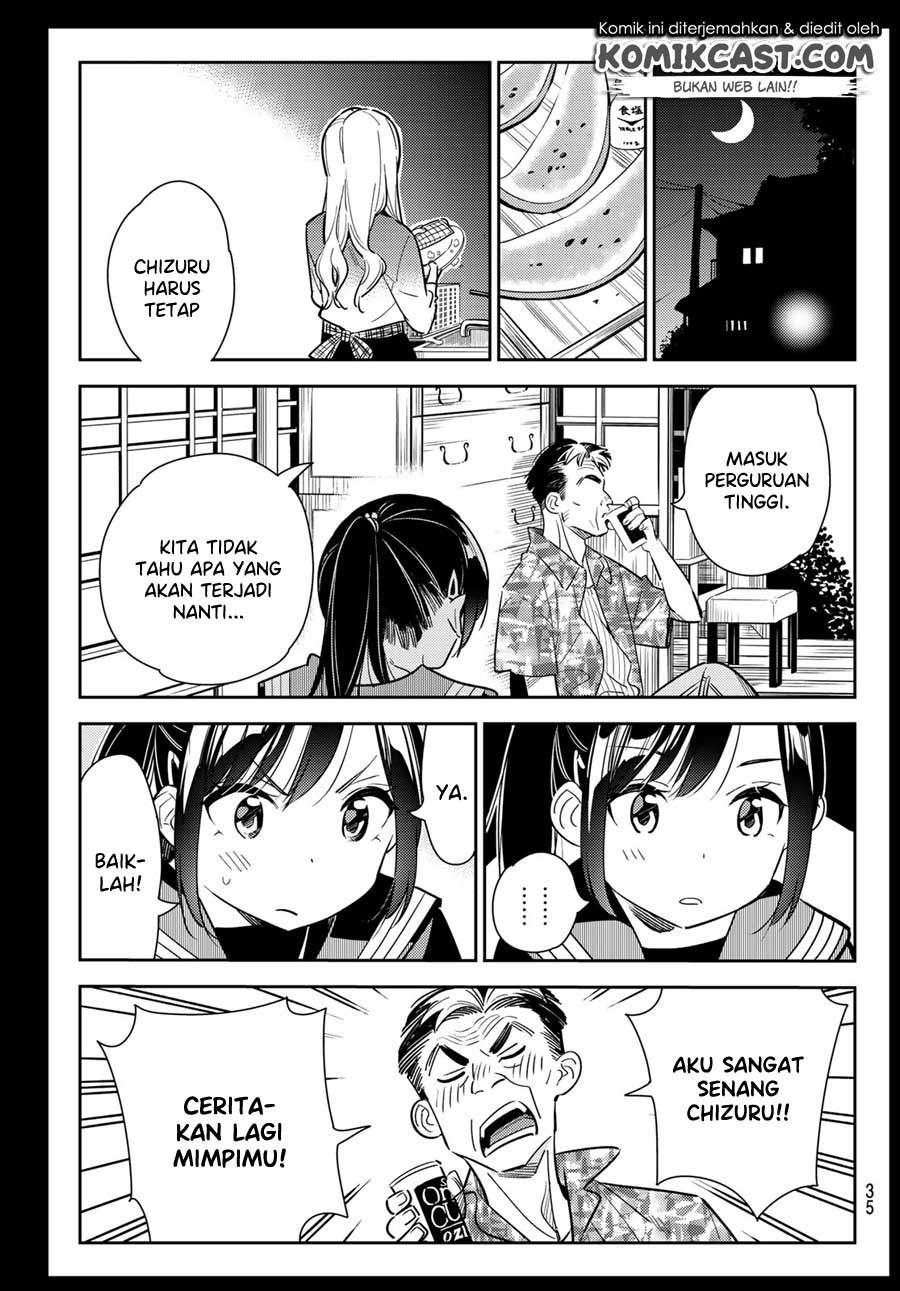 Kanojo, Okarishimasu Chapter 100 Bahasa Indonesia