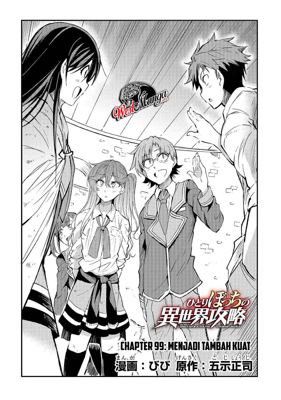 Hitoribocchi no Isekai Kouryaku Chapter 99 Bahasa Indonesia