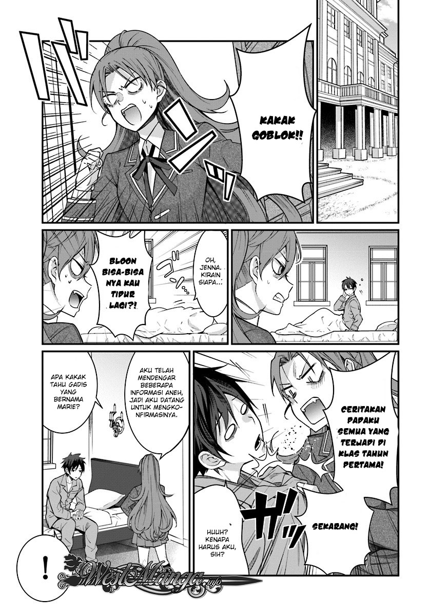 Otome Game Sekai wa Mob ni Kibishii Sekai Desu Chapter 07.1 Bahasa Indonesia