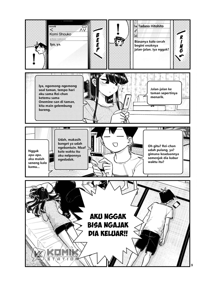 Komi-san wa Komyushou Desu. Chapter 178 Bahasa Indonesia