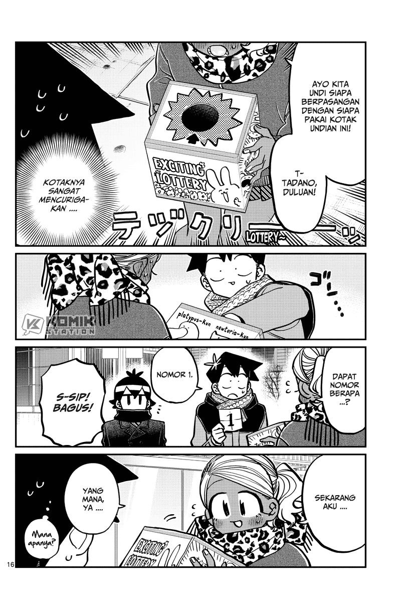 Komi-san wa Komyushou Desu. Chapter 287 Bahasa Indonesia