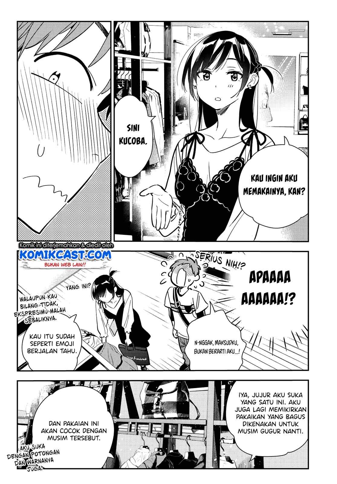 Kanojo, Okarishimasu Chapter 158 Bahasa Indonesia