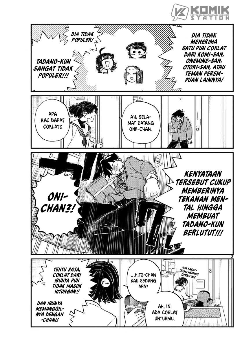 Komi-san wa Komyushou Desu. Chapter 118 Bahasa Indonesia
