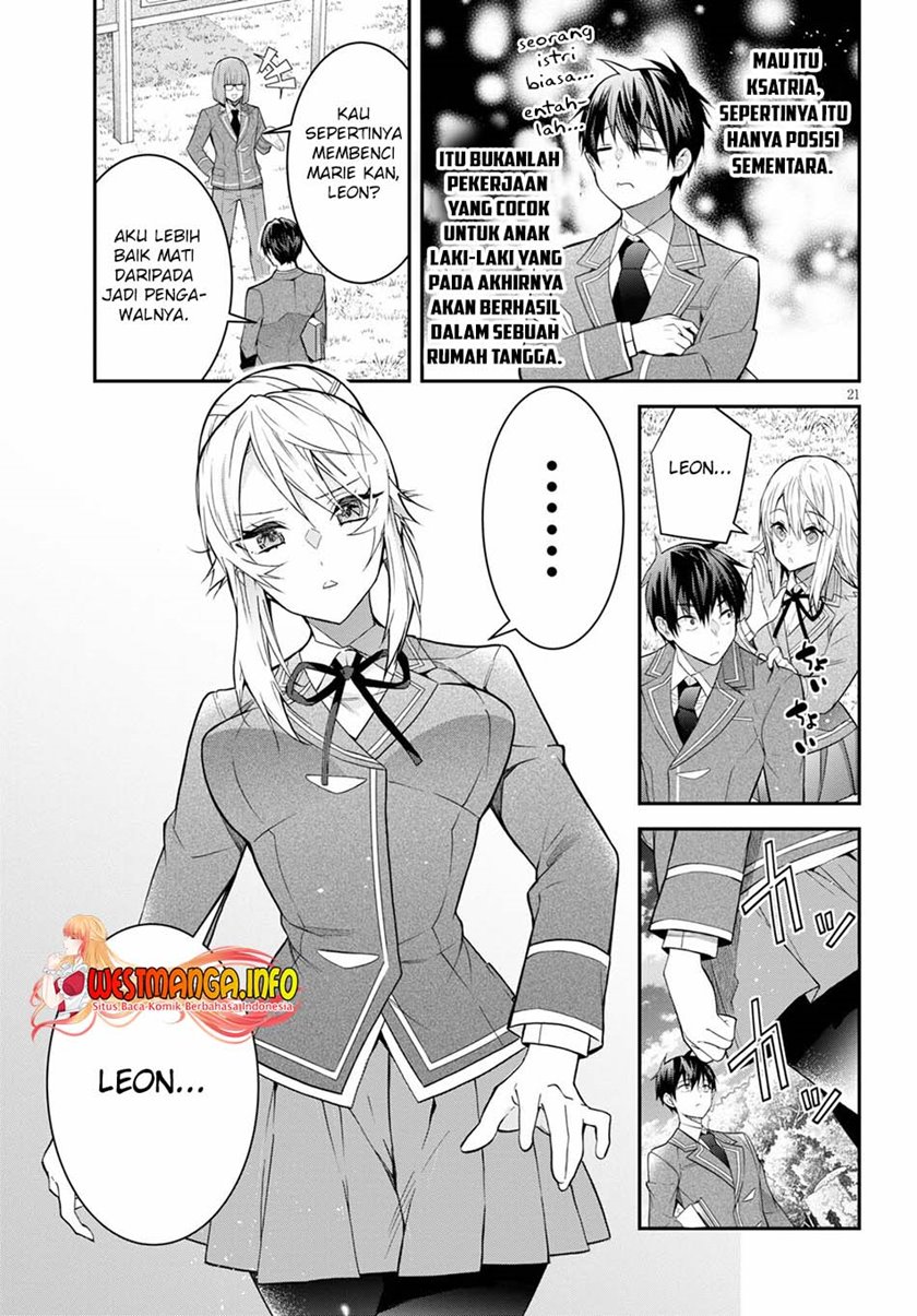 Otome Game Sekai wa Mob ni Kibishii Sekai Desu Chapter 39 Bahasa Indonesia