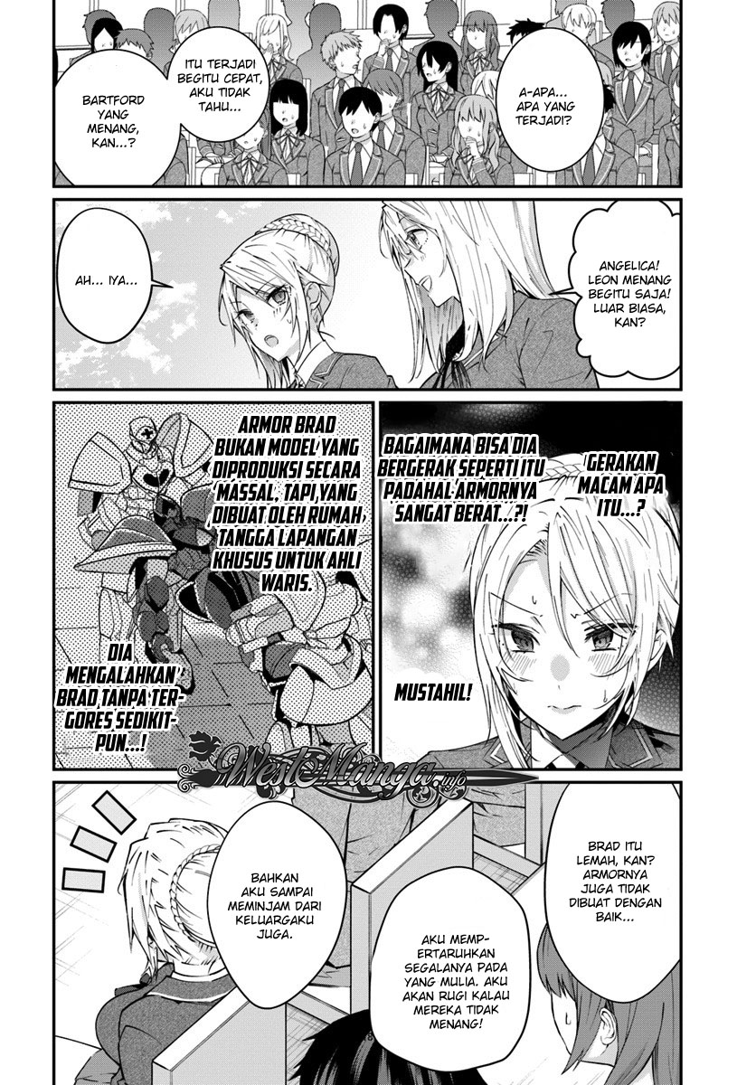 Otome Game Sekai wa Mob ni Kibishii Sekai Desu Chapter 09.1 Bahasa Indonesia
