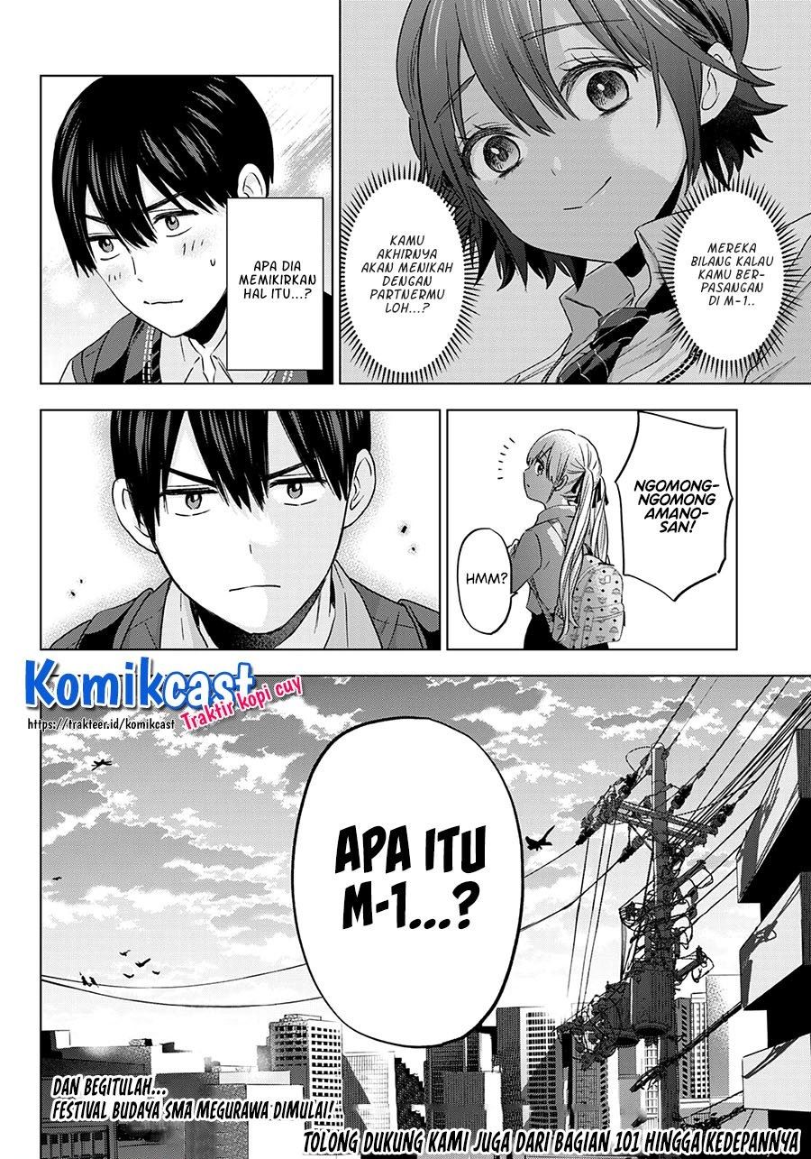 Kakkou no Iinazuke Chapter 100 Bahasa Indonesia