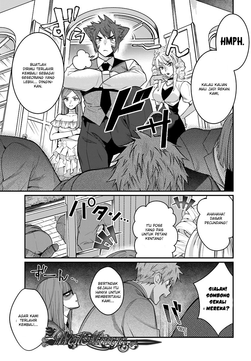 Otome Game Sekai wa Mob ni Kibishii Sekai Desu Chapter 07.2 Bahasa Indonesia