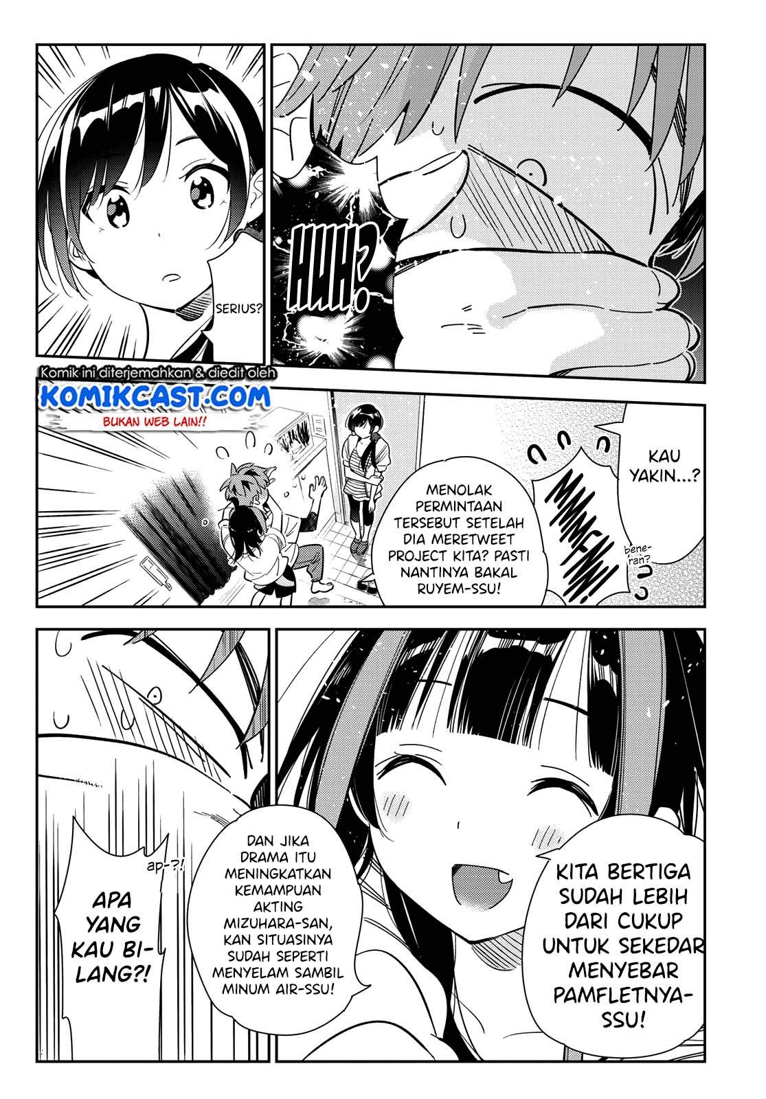 Kanojo, Okarishimasu Chapter 124 Bahasa Indonesia