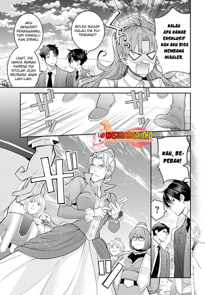 Otome Game Sekai wa Mob ni Kibishii Sekai Desu Chapter 38 Bahasa Indonesia