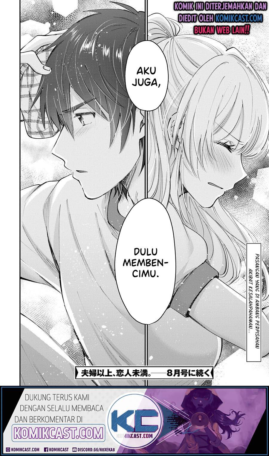 Fuufu Ijou, Koibito Miman. Chapter 39 Bahasa Indonesia