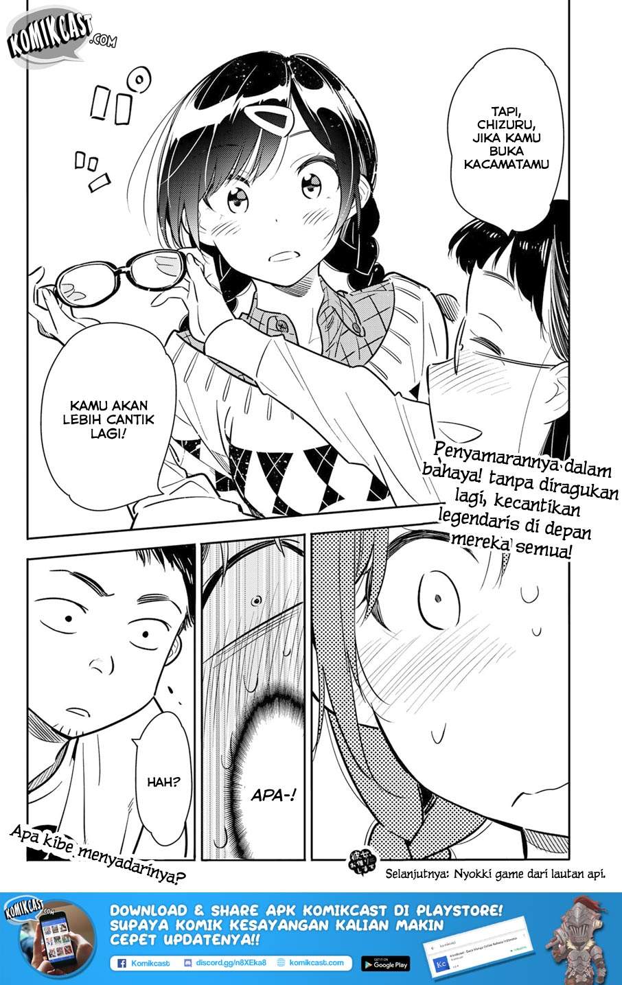 Kanojo, Okarishimasu Chapter 71 Bahasa Indonesia