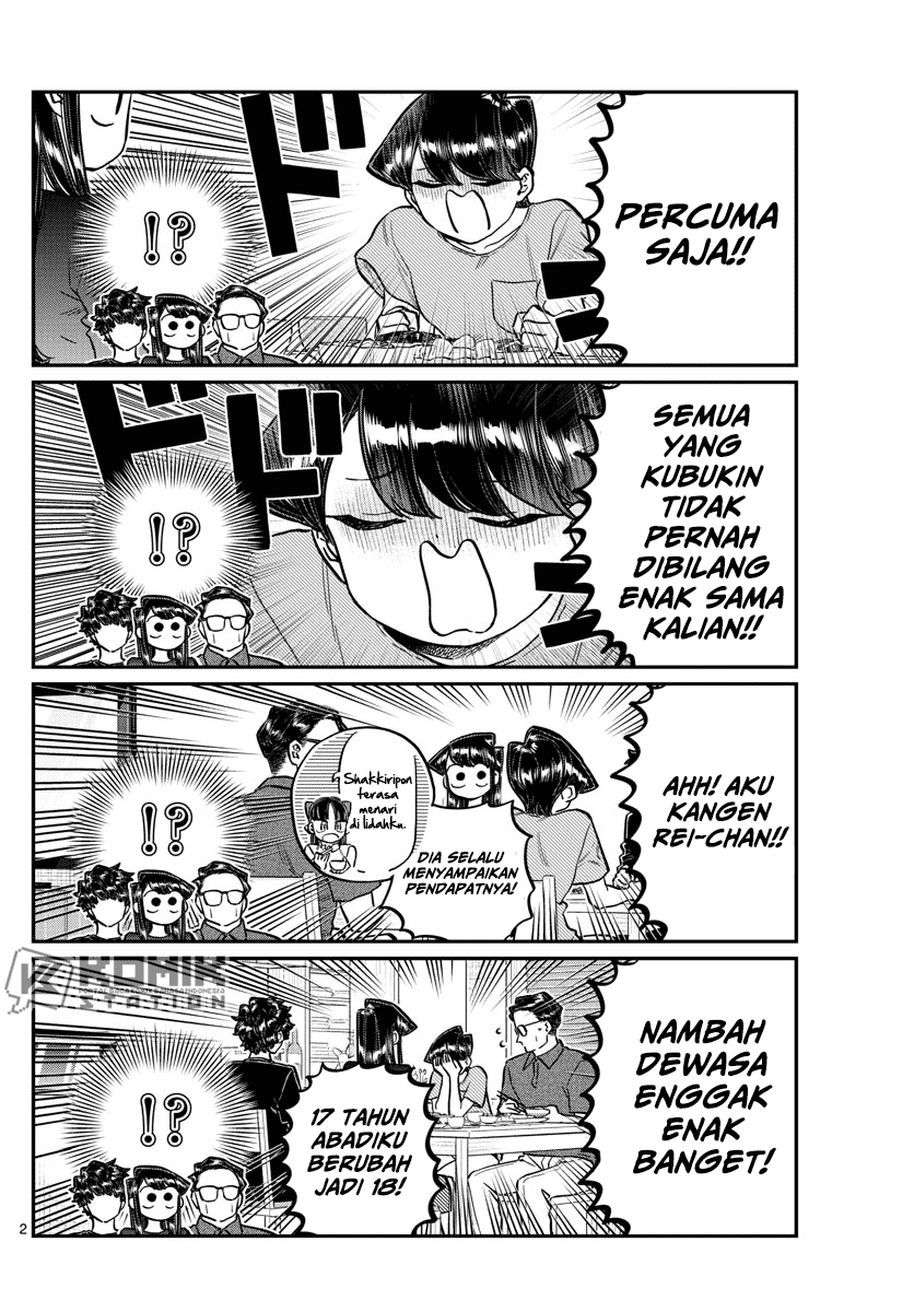 Komi-san wa Komyushou Desu. Chapter 207 Bahasa Indonesia
