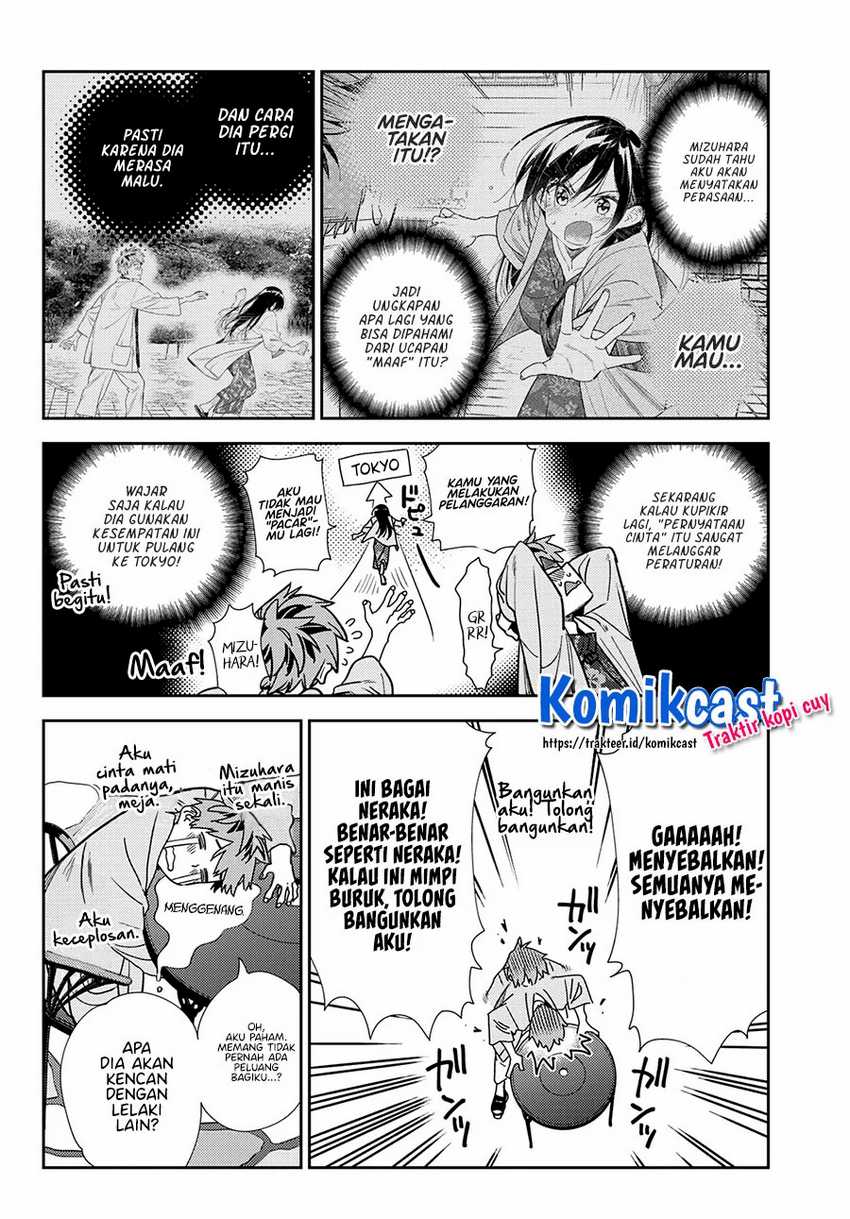 Kanojo, Okarishimasu Chapter 218 Bahasa Indonesia