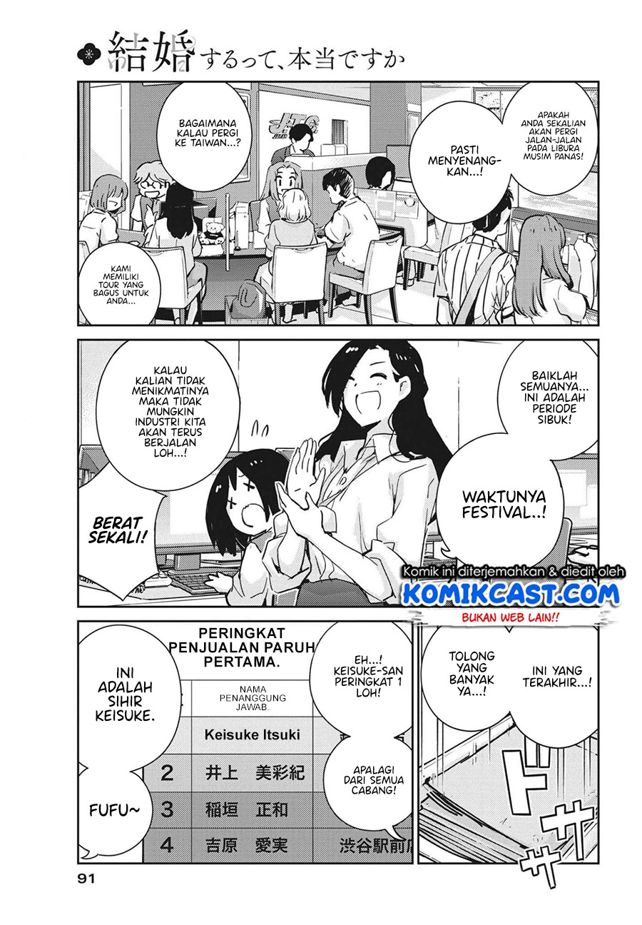 Kekkon Surutte, Hontou Desu Ka? Chapter 66 Bahasa Indonesia