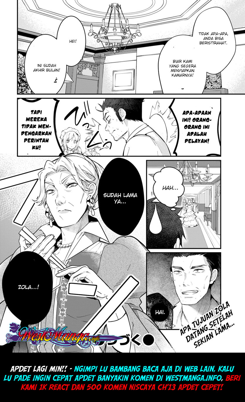 Otome Game Sekai wa Mob ni Kibishii Sekai Desu Chapter 12.2 Bahasa Indonesia