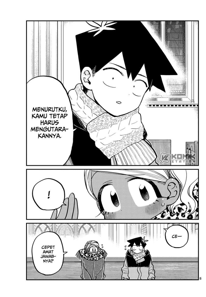 Komi-san wa Komyushou Desu. Chapter 294 Bahasa Indonesia