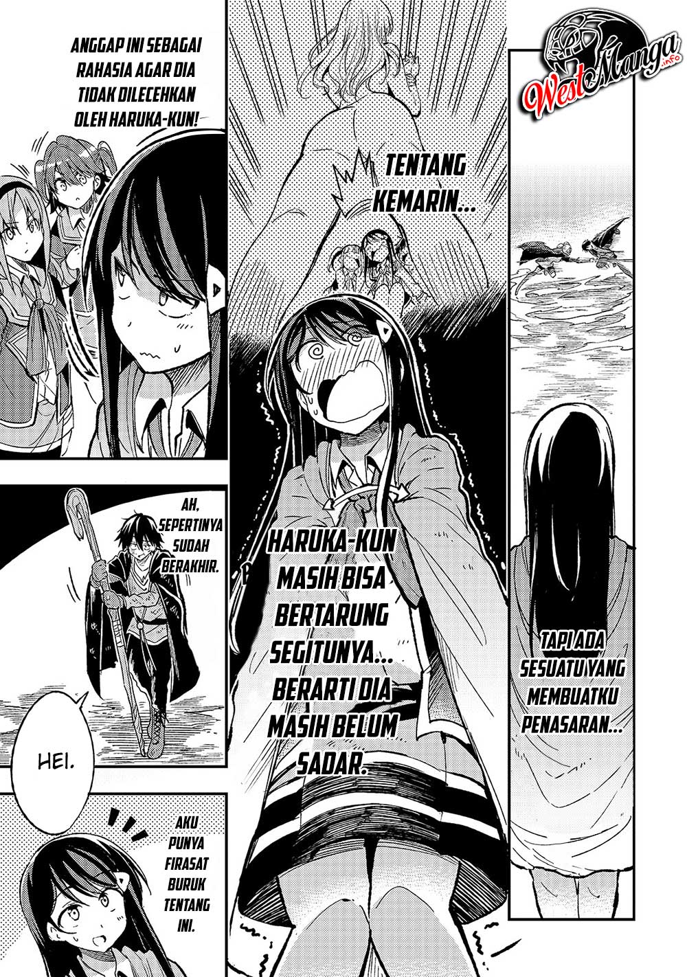 Hitoribocchi no Isekai Kouryaku Chapter 58 Bahasa Indonesia