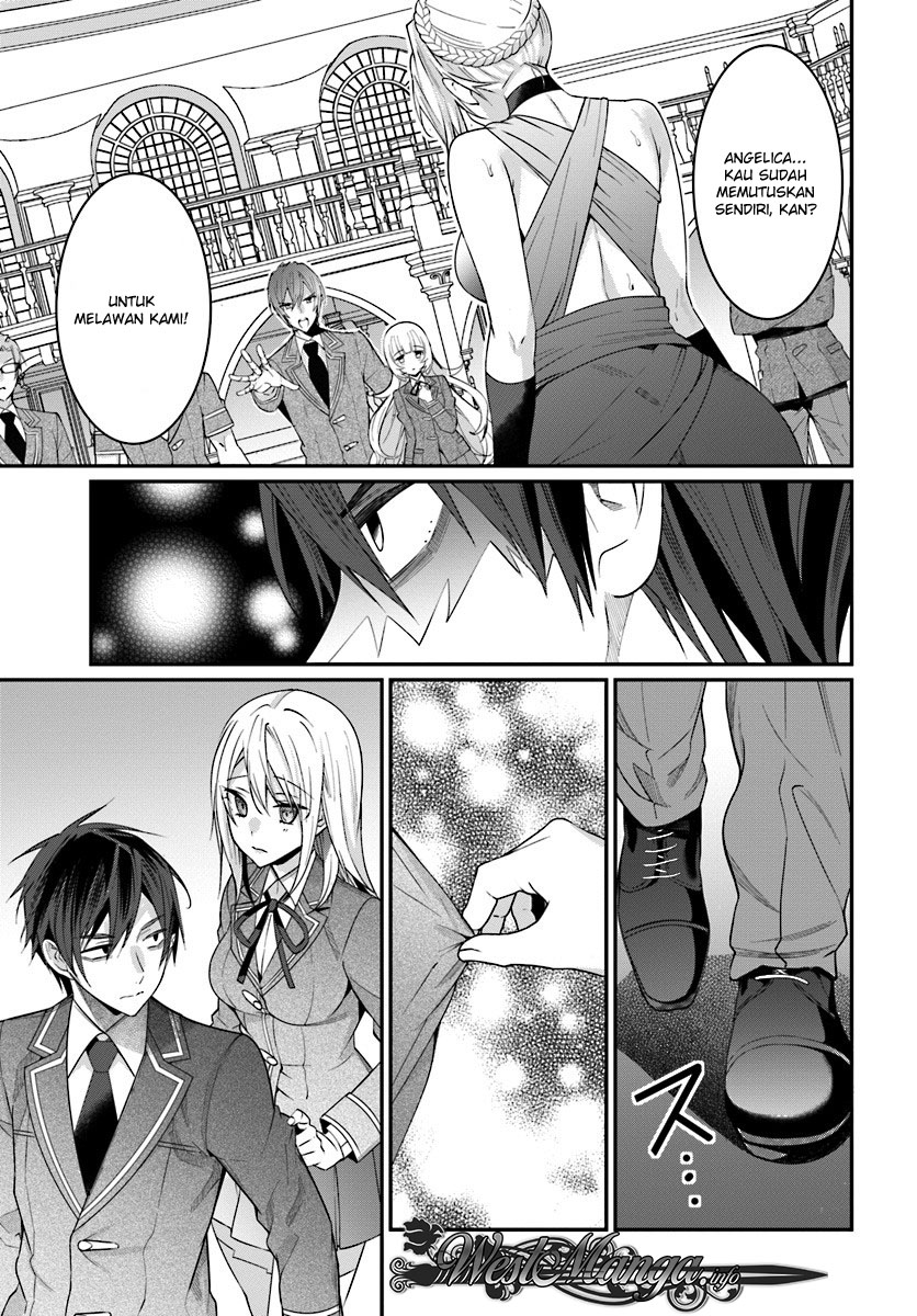 Otome Game Sekai wa Mob ni Kibishii Sekai Desu Chapter 07.2 Bahasa Indonesia