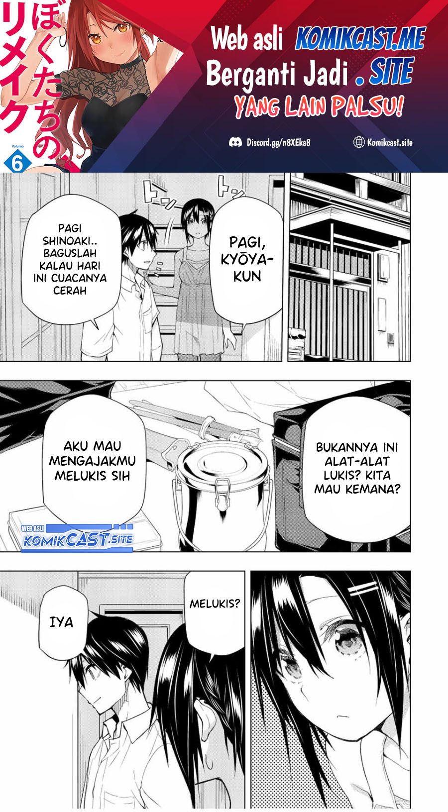 Bokutachi no Remake Chapter 35.2 Bahasa Indonesia