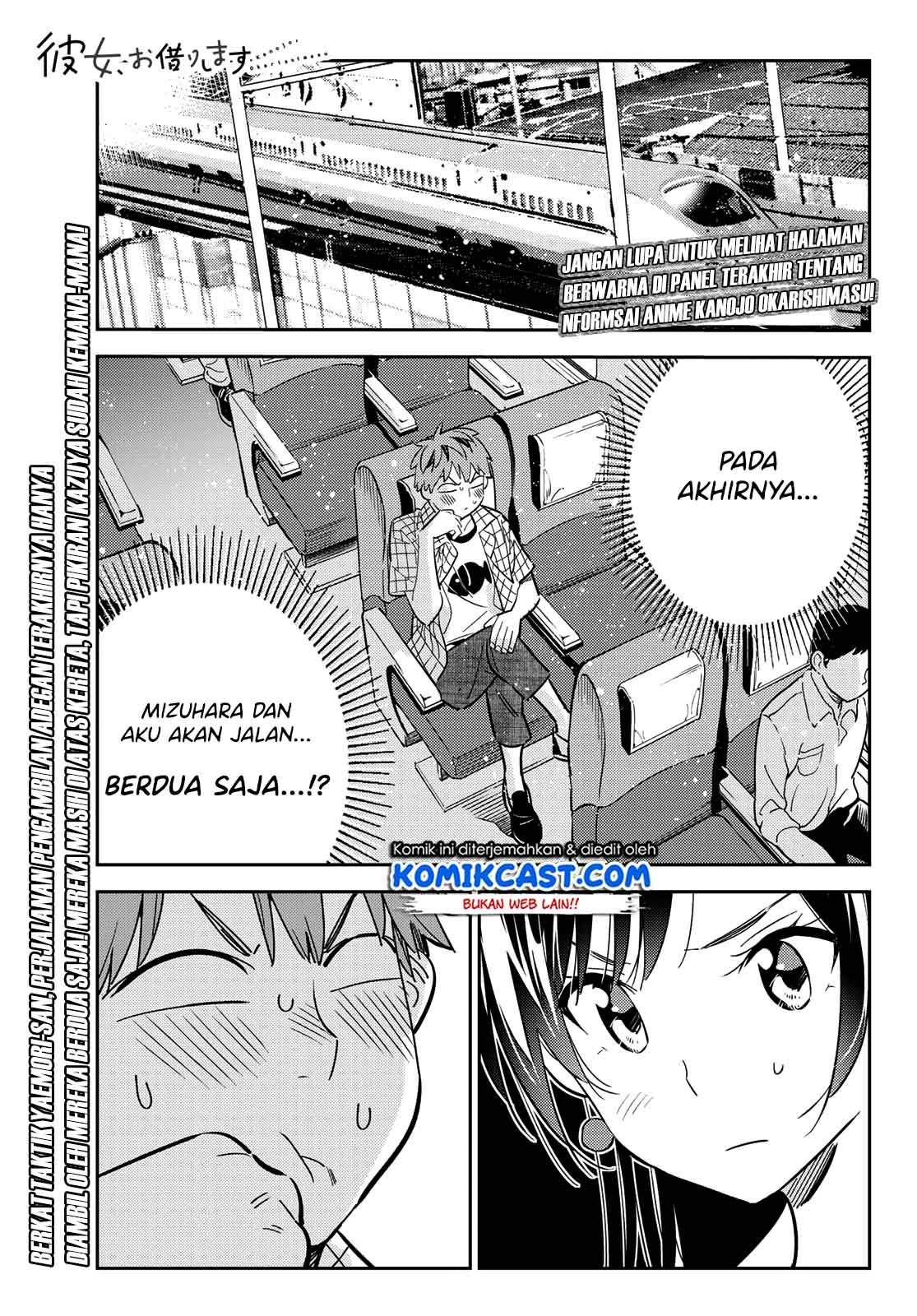 Kanojo, Okarishimasu Chapter 134 Bahasa Indonesia