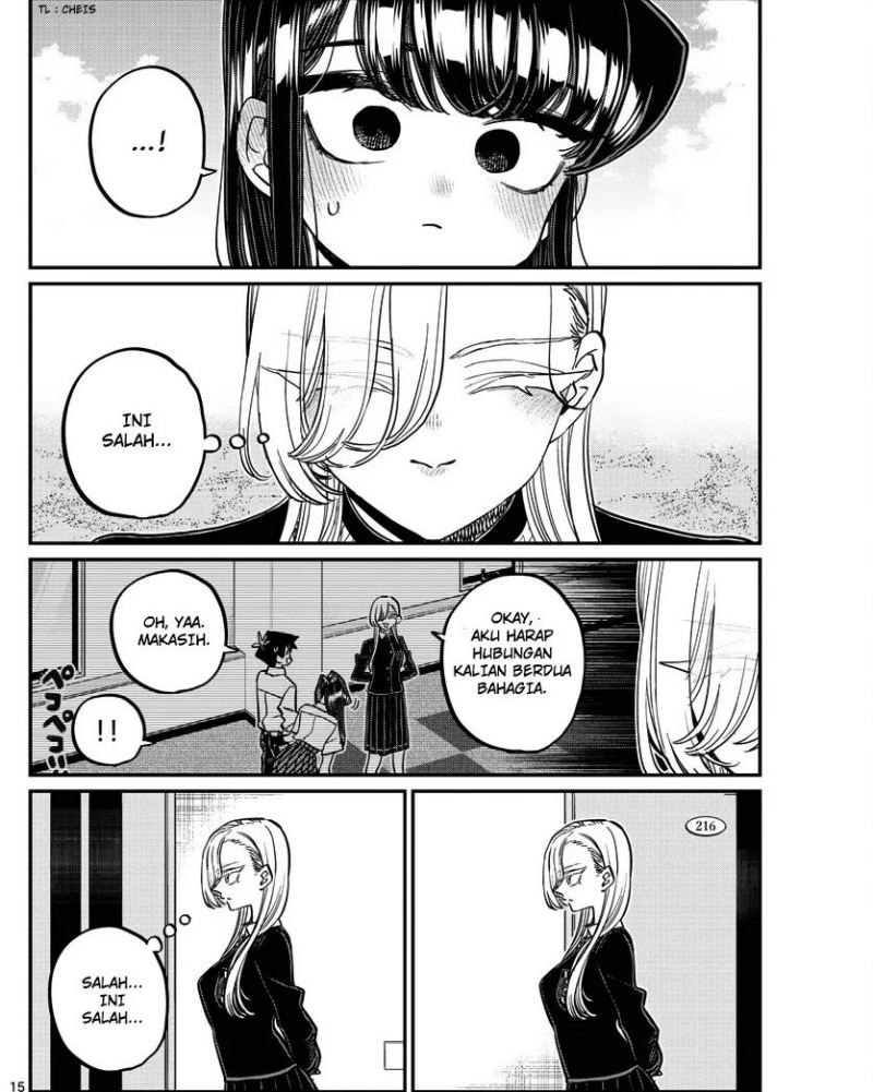 Komi-san wa Komyushou Desu. Chapter 380 Bahasa Indonesia