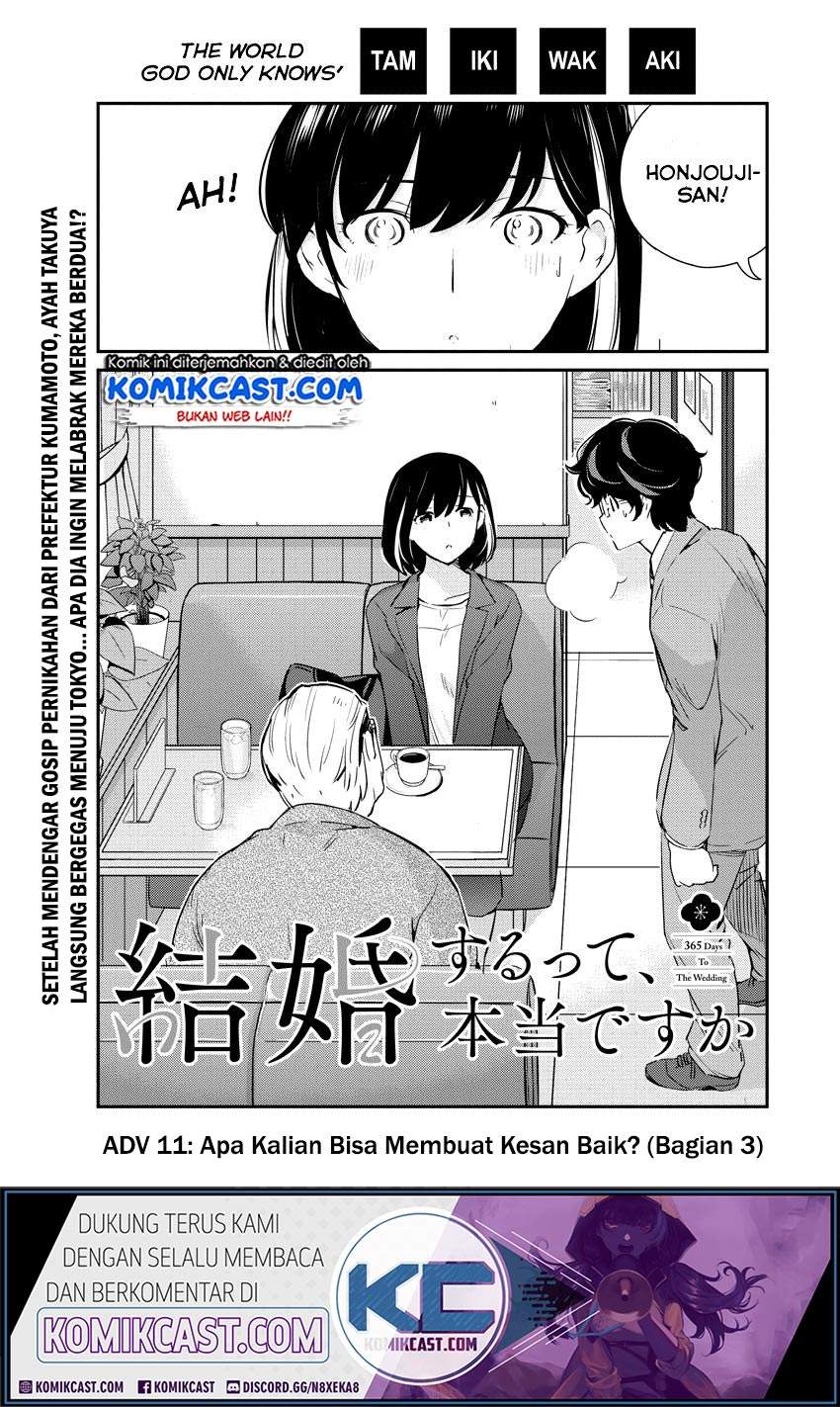 Kekkon Surutte, Hontou Desu Ka? Chapter 11 Bahasa Indonesia