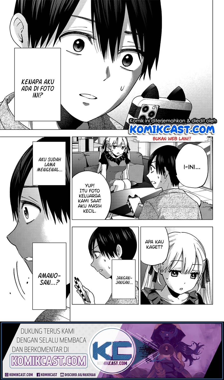 Kakkou no Iinazuke Chapter 43 Bahasa Indonesia