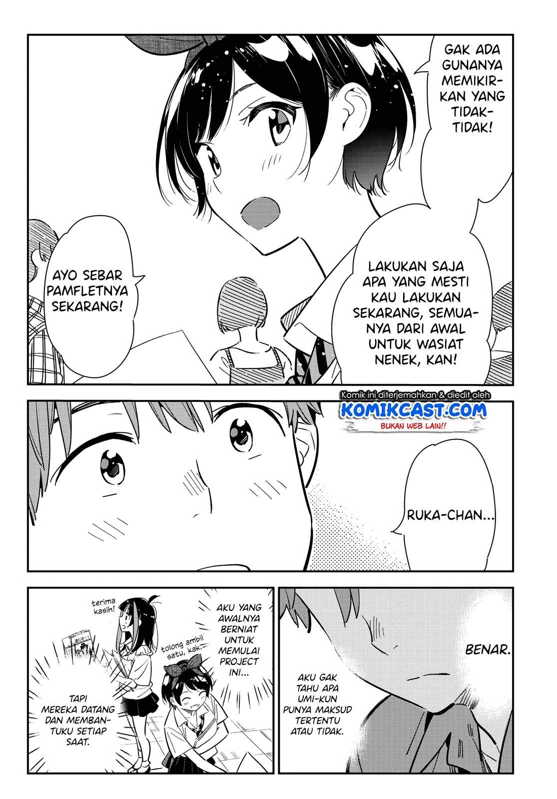 Kanojo, Okarishimasu Chapter 125 Bahasa Indonesia