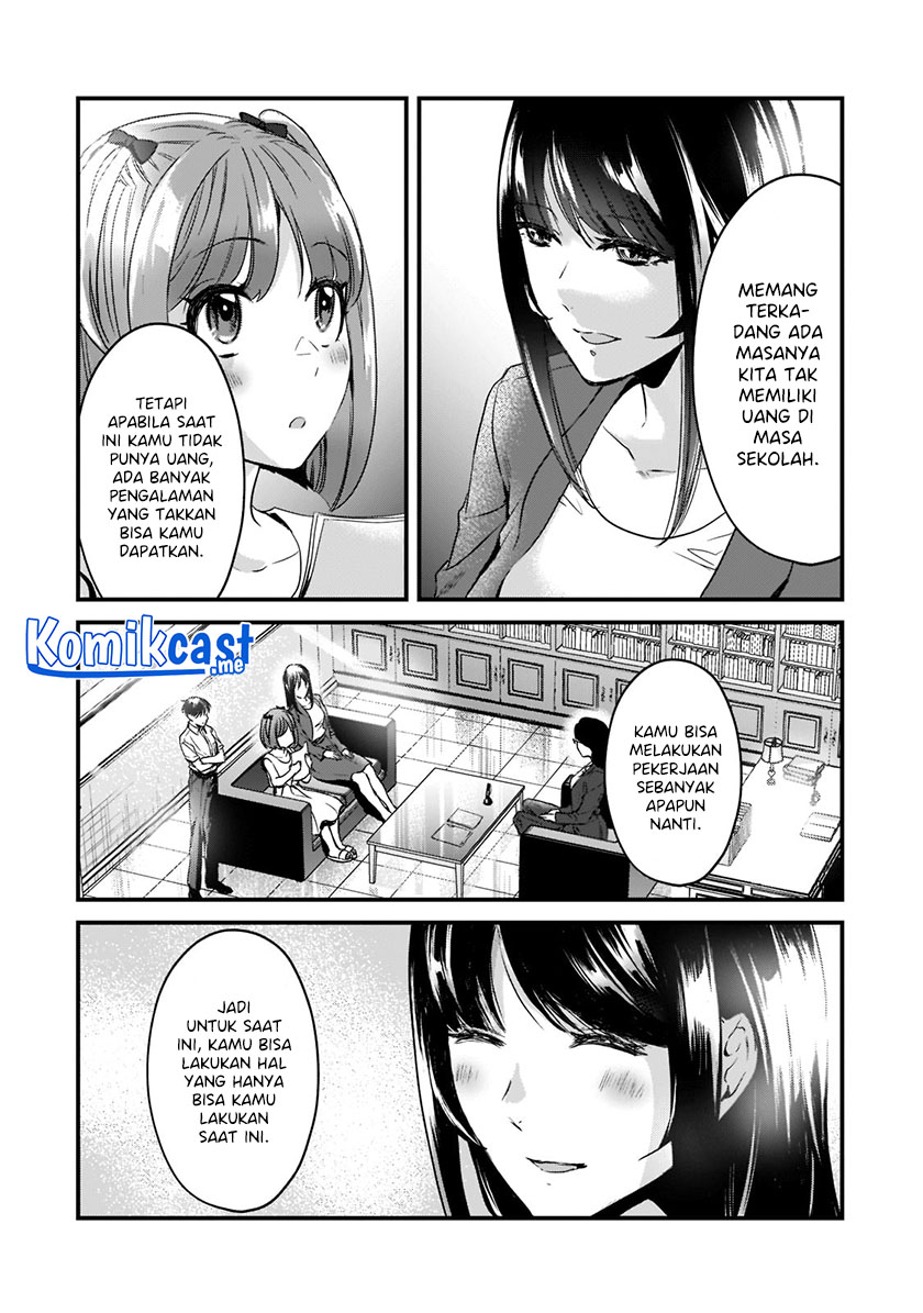 It’s Fun Having a 300,000 yen a Month Job Welcoming Home an Onee-san Who Doesn’t Find Meaning in a Job That Pays Her 500,000 yen a Month Chapter 19 Bahasa Indonesia