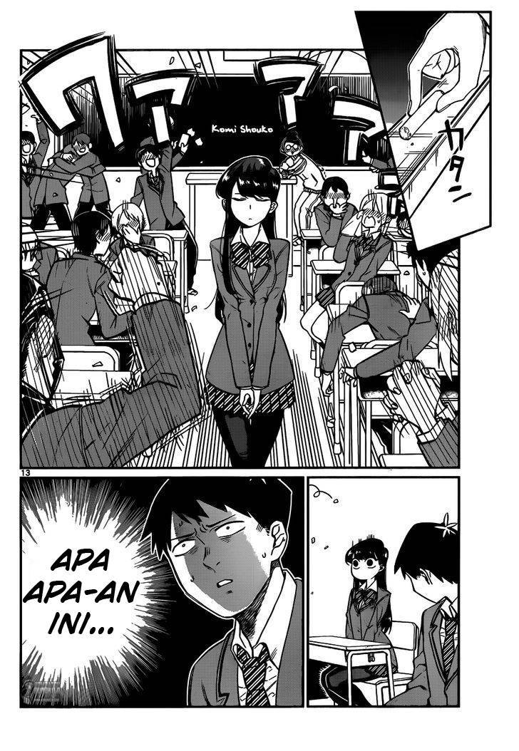 Komi-san wa Komyushou Desu. Chapter 2 Bahasa Indonesia