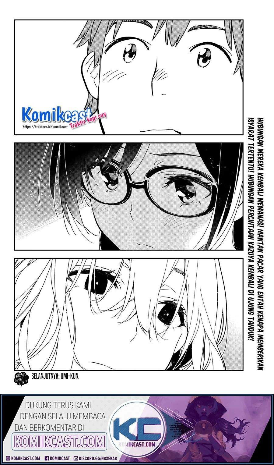 Kanojo, Okarishimasu Chapter 175 Bahasa Indonesia