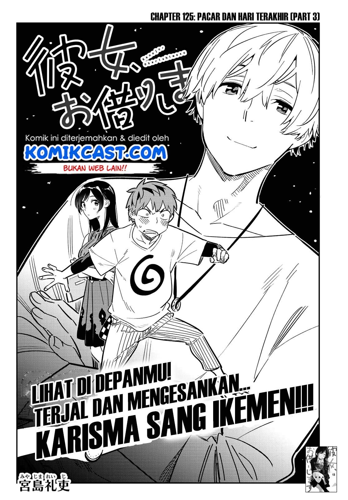 Kanojo, Okarishimasu Chapter 125 Bahasa Indonesia