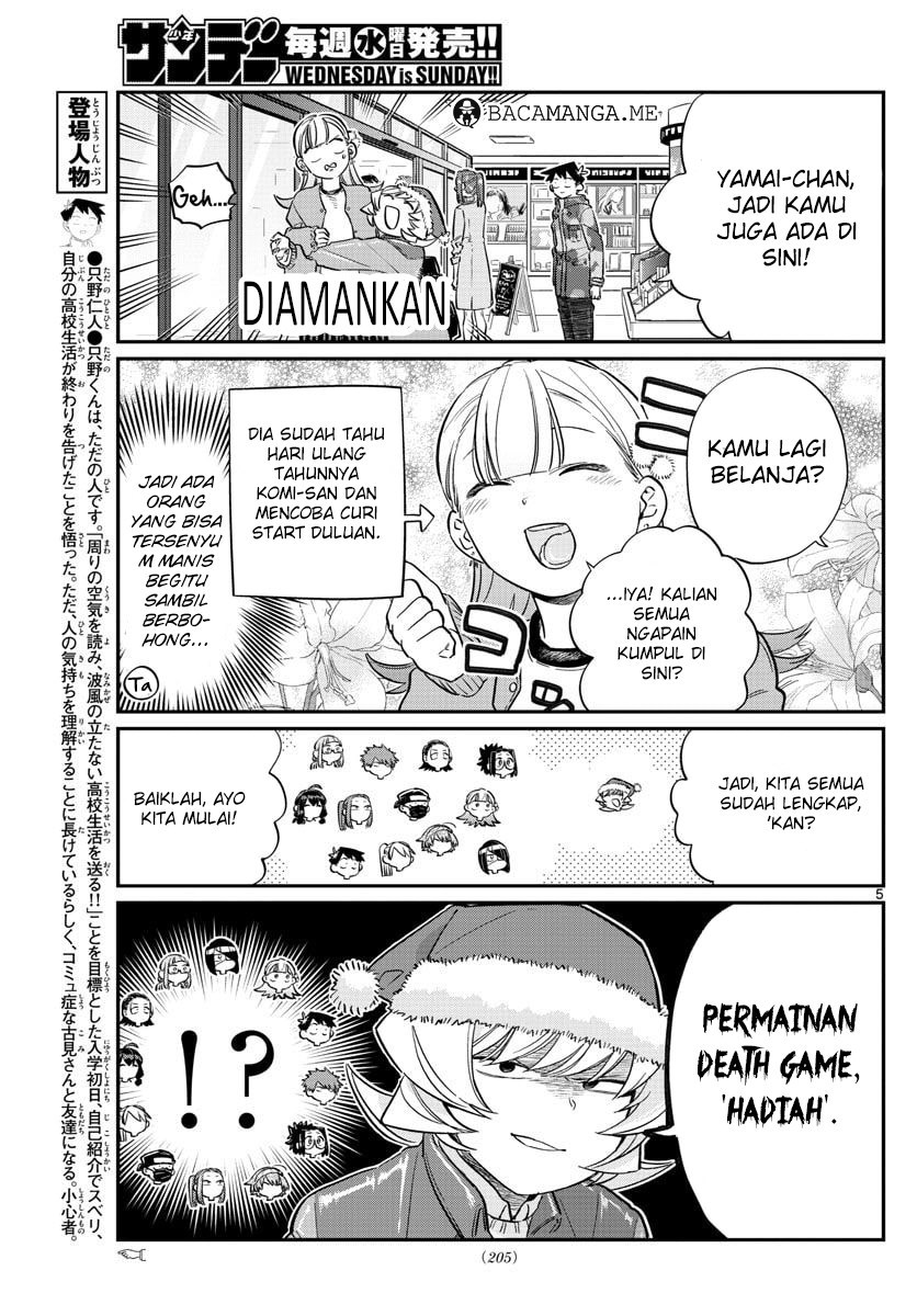 Komi-san wa Komyushou Desu. Chapter 88 Bahasa Indonesia