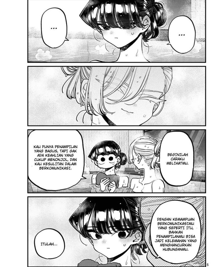 Komi-san wa Komyushou Desu. Chapter 382 Bahasa Indonesia