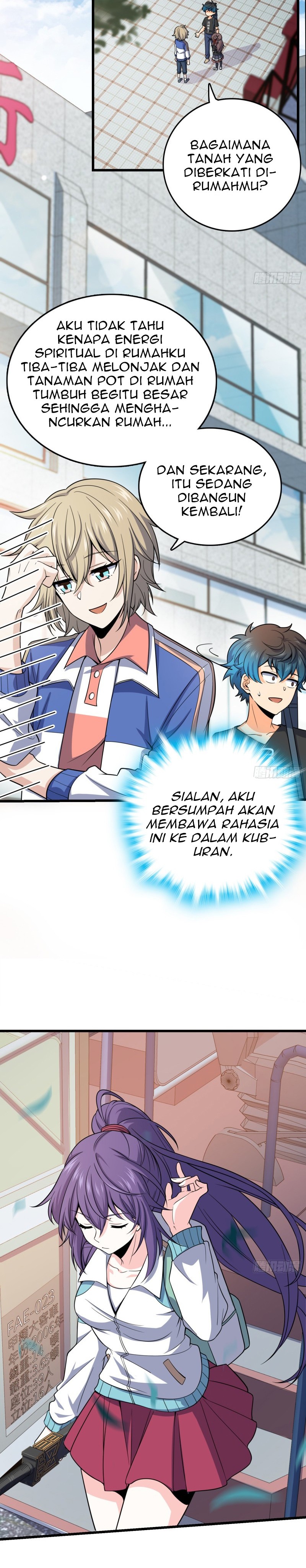 Spare Me, Great Lord! Chapter 111 Bahasa Indonesia