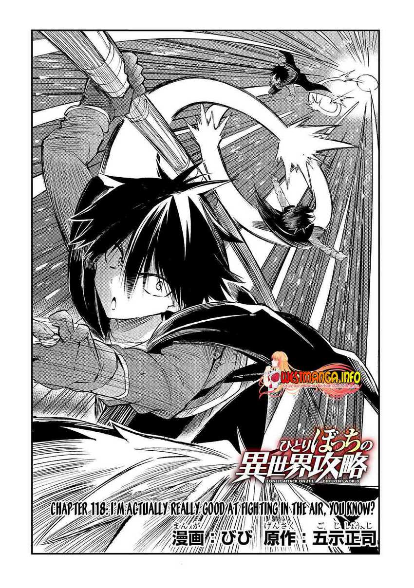 Hitoribocchi no Isekai Kouryaku Chapter 118 Bahasa Indonesia