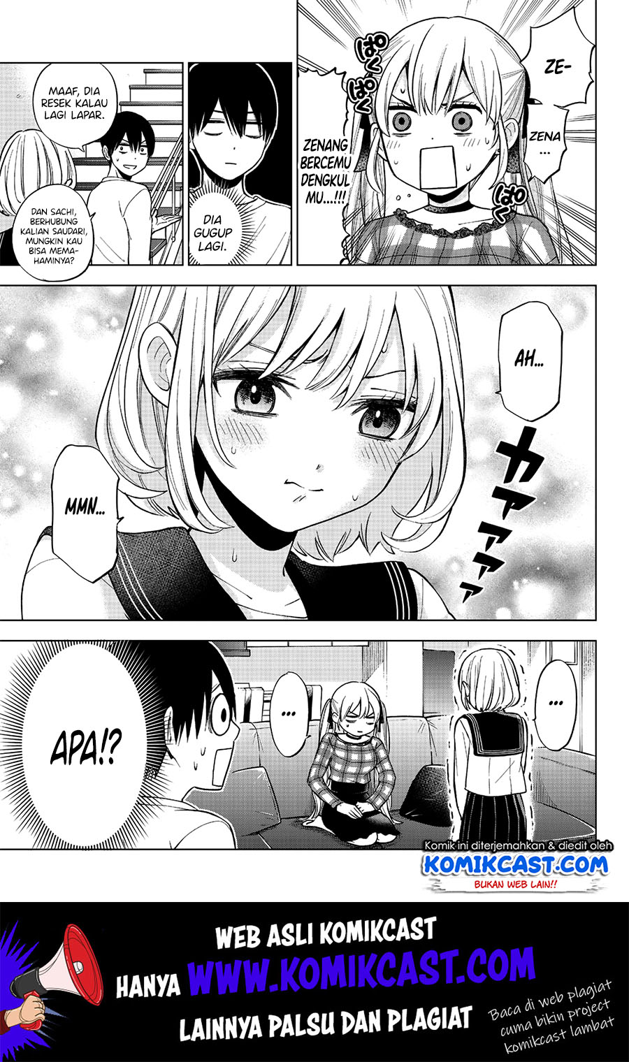 Kakkou no Iinazuke Chapter 8 Bahasa Indonesia