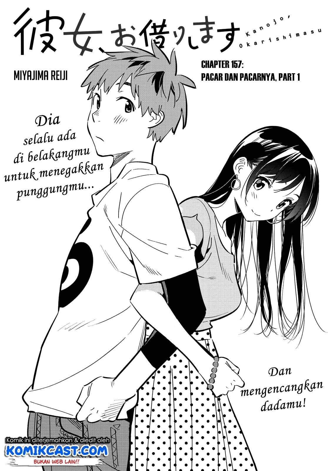 Kanojo, Okarishimasu Chapter 157 Bahasa Indonesia