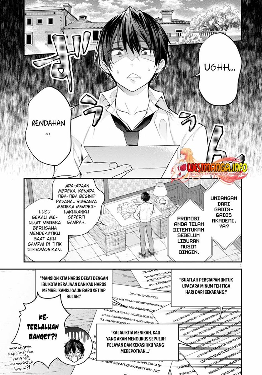 Otome Game Sekai wa Mob ni Kibishii Sekai Desu Chapter 39 Bahasa Indonesia